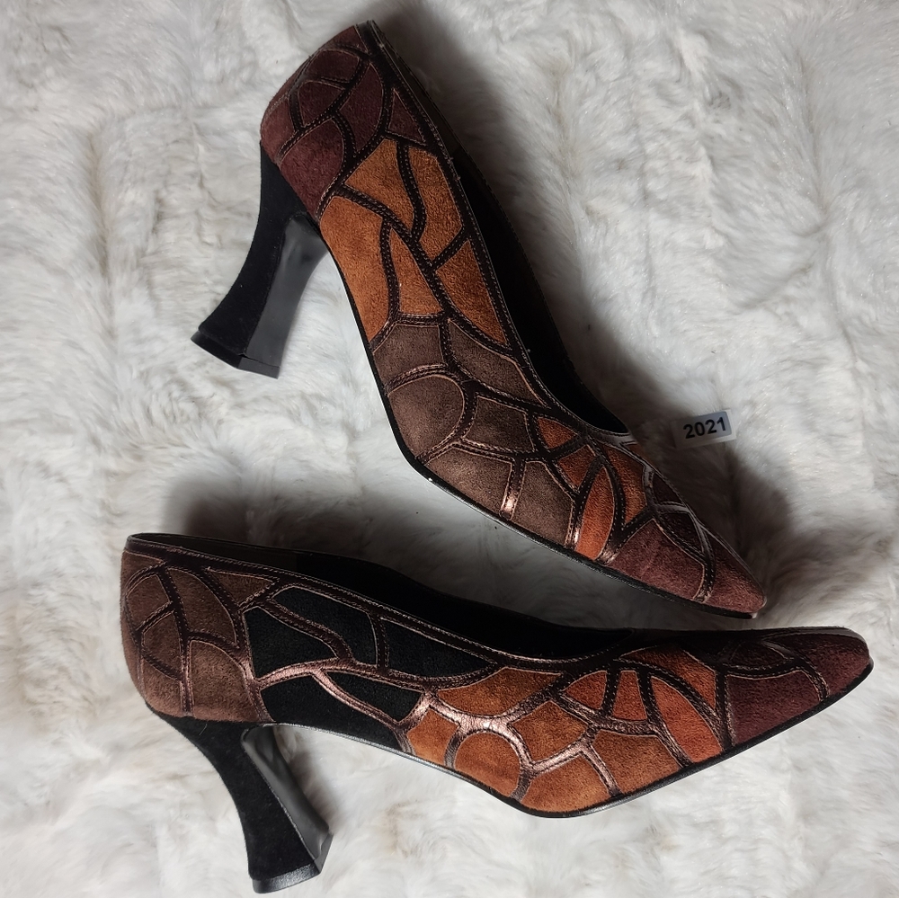 JRenee leather heels sz 8M